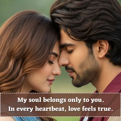 2 Line Heart Touching Short Love Shayari in English