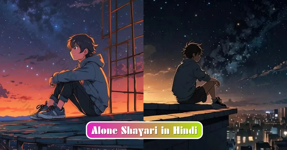Alone Shayari