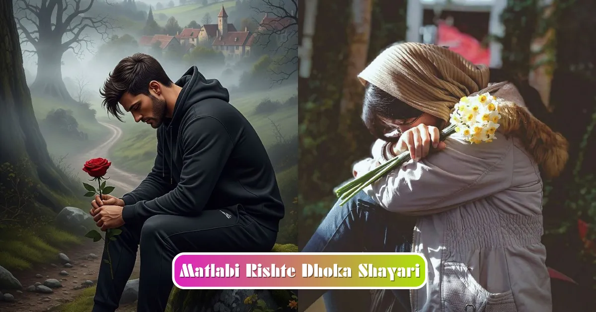 Matlabi Rishte Dhoka Shayari
